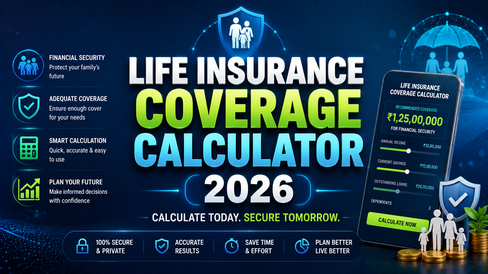 Life insurance calculator: secure your future